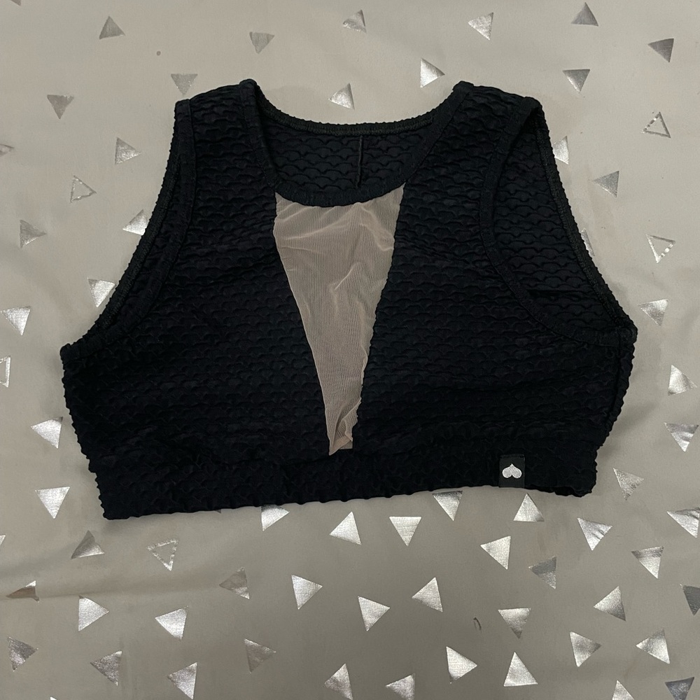 Booty By Brabants Croco Skin Black Reveal Top